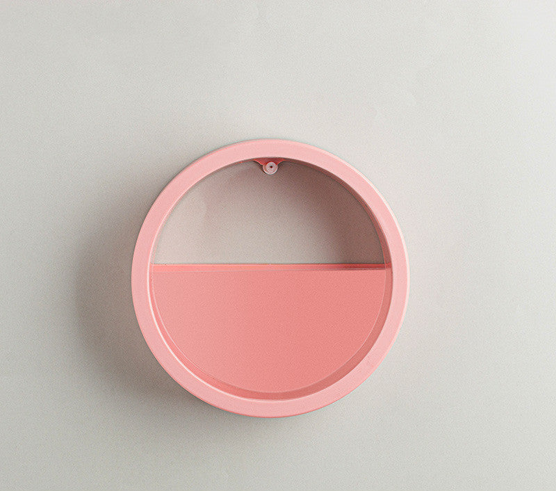 Round Wall Hanging Planter Vase for Indoor Home Décor