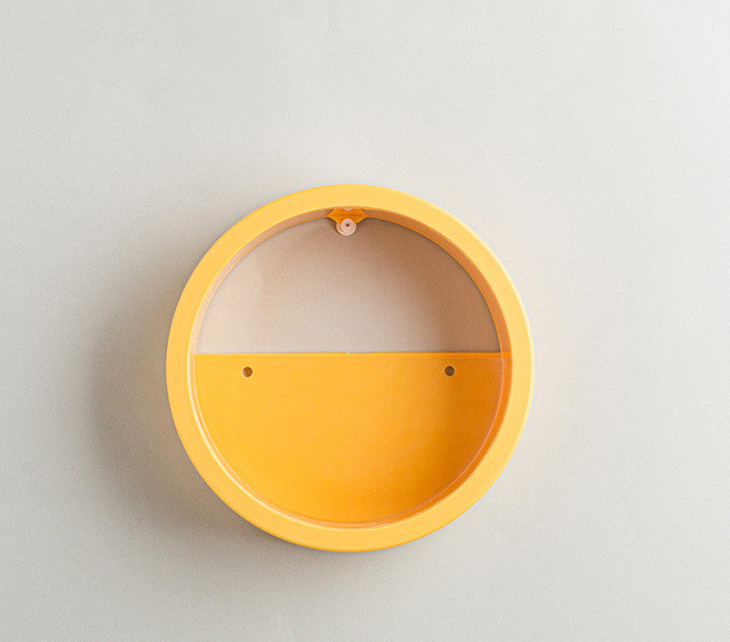 Round Wall Hanging Planter Vase for Indoor Home Décor