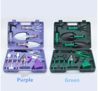 10-Piece PP Garden Tool Set for Garden and Bonsai Use