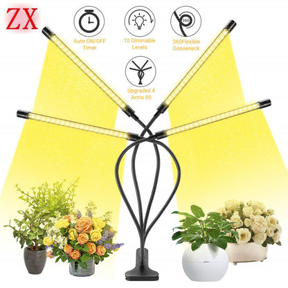 Foldable Indoor Plant Growth Lamp 5V USB LED Light