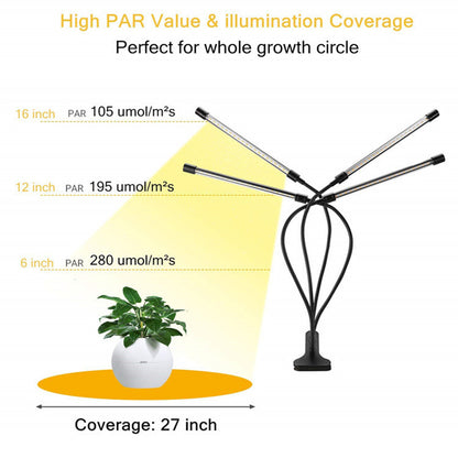 Foldable Indoor Plant Growth Lamp 5V USB LED Light