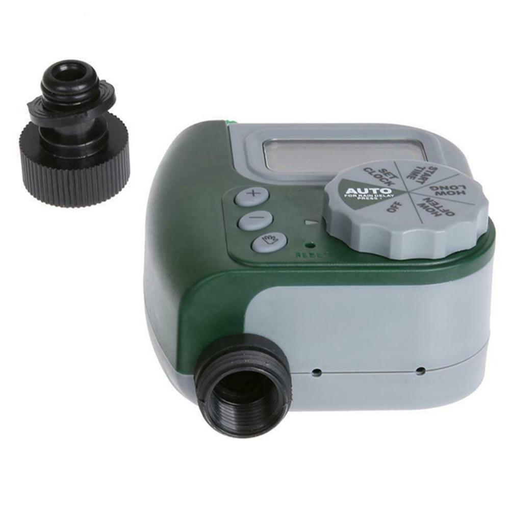 Garden Irrigation Controller with LCD Display, Programmable Watering Timer