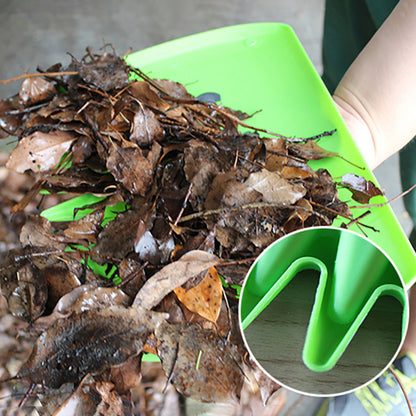ガーデン用 PPプラスチック 落ち葉回収 レーキ スコップセット