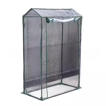 PVC Greenhouse Cover for Garden and Balcony, Roll-Up Door Design