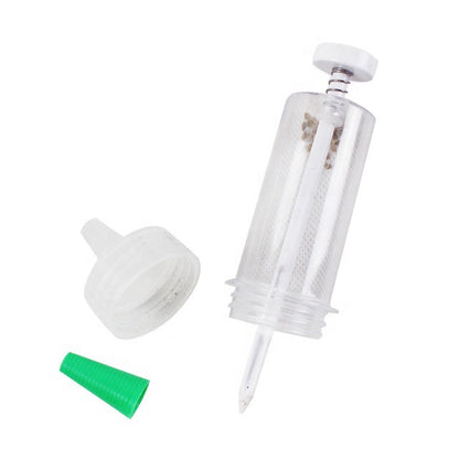 Mini Seed Sower Tool for Garden Planting, 12 cm Plastic Seeder