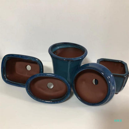 Bonsai Pot with Breathable Design for Home Gardening Display