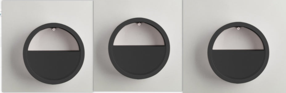 Round Wall Hanging Planter Vase for Indoor Home Décor